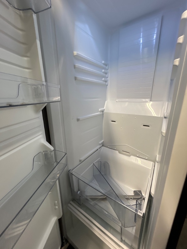 Photo 8 of ***(DAMAGED/ SEE NOTES/ IMPORTANT ) ***
Vissani 11 cu. ft. Convertible Auto Defrost Garage Ready Upright Freezer/Refrigerator in Stainless Steel, Energy Star