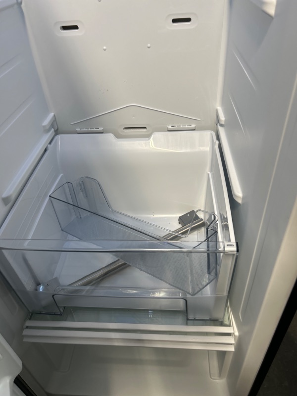 Photo 7 of ***(DAMAGED/ SEE NOTES/ IMPORTANT ) ***
Vissani 11 cu. ft. Convertible Auto Defrost Garage Ready Upright Freezer/Refrigerator in Stainless Steel, Energy Star