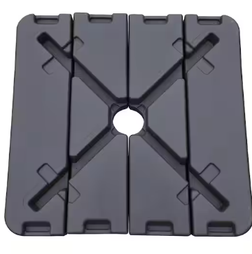 Photo 1 of  HDPE Patio Umbrella Base in Black Color