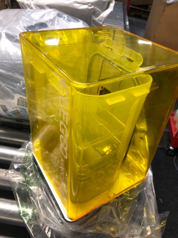 Photo 1 of ELEGOO Mercury Plus 2.0 Large Wash and Cure Machine for LCD/SLA/DLP 3D Printing Models Cure Box with Rotary Curing Turntable and Washing Bucket