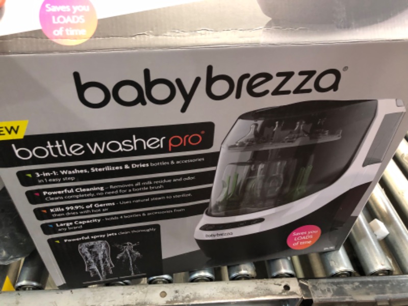 Photo 2 of Baby Brezza Bottle Washer Pro - Baby Bottle Washer, Sterilizer + Dryer - All in One Bottle Cleaner Machine Replaces Tedious Bottle Brushes and Hand Washing