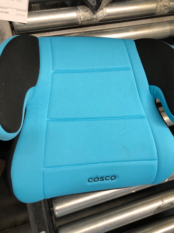 Photo 5 of Cosco Topside Booster Car Seat - Easy to Move, Lightweight Design (Turquoise)