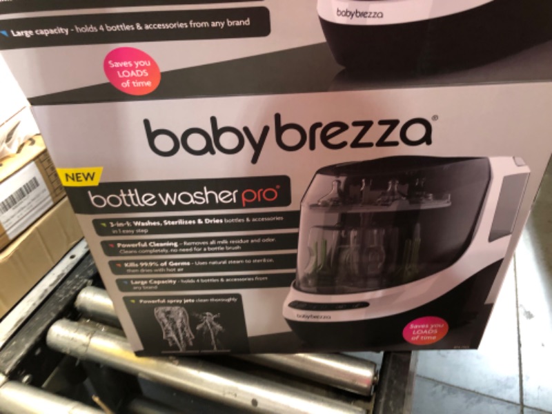 Photo 2 of Baby Brezza Bottle Washer Pro - Baby Bottle Washer, Sterilizer + Dryer - All in One Bottle Cleaner Machine Replaces Tedious Bottle Brushes and Hand Washing