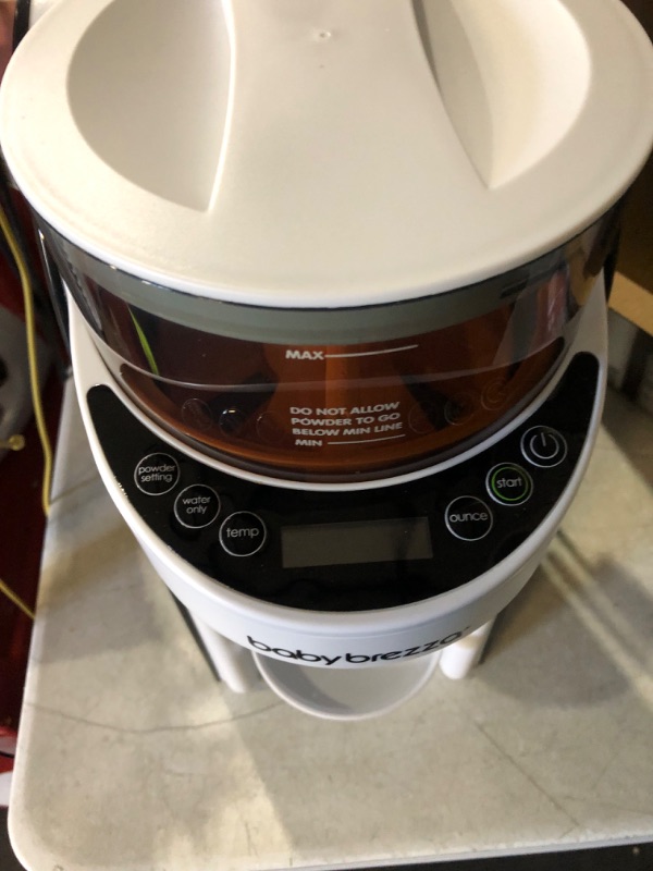 Photo 5 of ***USED - DIRTY - LIKELY MISSING PARTS - UNABLE TO VERIFY FUNCTIONALITY***
New and Improved Baby Brezza Formula Pro Advanced Formula Dispenser Machine - Automatically Mix a Warm Formula Bottle Instantly - Easily Make Bottle with Automatic Powder Blending