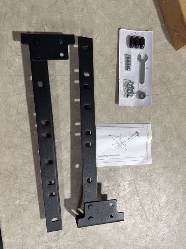 Photo 2 of  Bed Frame Footboard Extension Brackets Set Attachment Kit