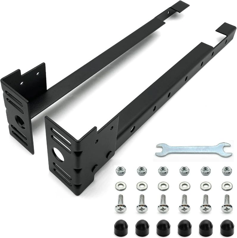 Photo 1 of  Bed Frame Footboard Extension Brackets Set Attachment Kit