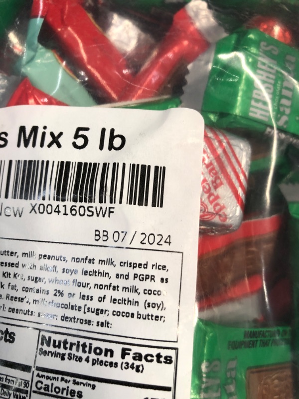 Photo 3 of **NON-REFUNDABLE- EXP 7.2024**Christmas Candy - 5 LB Bulk Holiday Chocolate Candy Mix  