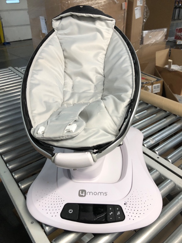 Photo 3 of **NON REFUNDABLE ITEM**(FOR PARTS ONLY)
4moms MamaRoo Multi-Motion Baby Swing, Bluetooth Enabled with 5 Unique Motions, Grey