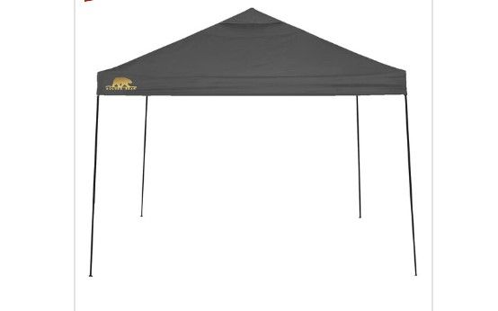 Photo 1 of (NON REUFNDABLE ITEM)**FOR PARTS ONLY**
Golden Bear Coronado 10'x10' Straight-Leg Canopy (Grey)
