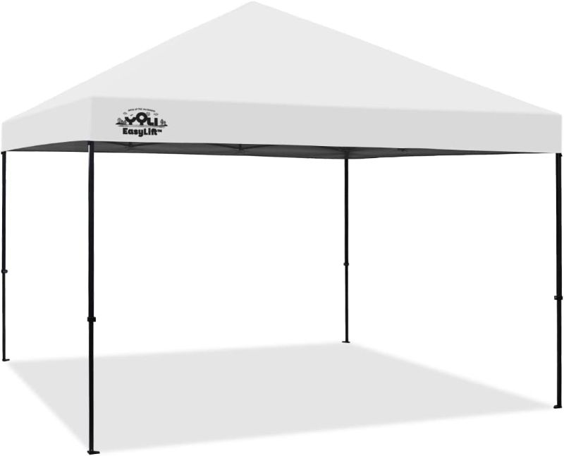 Photo 1 of (NON REUFNDABLE ITEM)**FOR PARTS ONLY**
YOLI Avalon EasyLift 144 12’x12’ Instant Pop-Up Canopy Tent with Wheeled Carry Bag and Bonus 4 Anchor Bags
