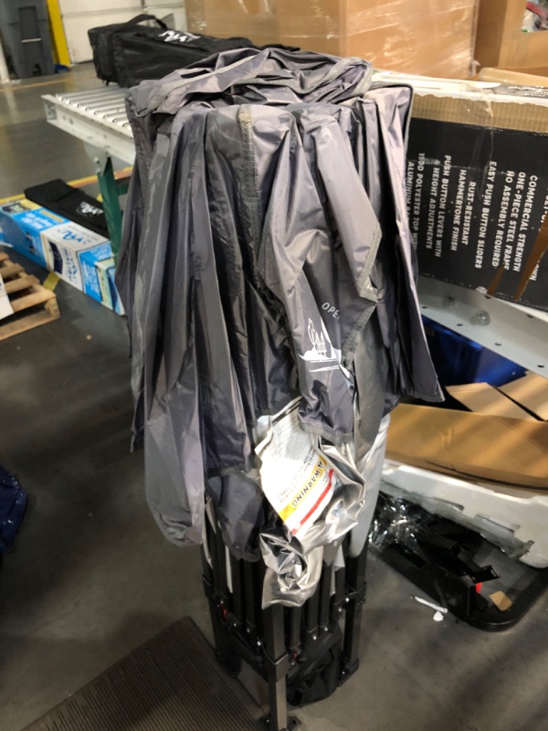 Photo 2 of (NON REUFNDABLE ITEM)**FOR PARTS ONLY**
Yoli Instant Canopy 12 ft. x 12 ft. Instant Pop-Up Canopy Tent with Wheeled Carry Bag and Bonus 4 Anchor Bags