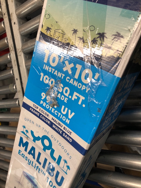 Photo 4 of (NON REFUNDABLE ITEM)**FOR PARTS ONLY**
Yoli Malibu EasyLift 100 10' x 10' Straight Leg Instant Canopy Value Pack
(26)
