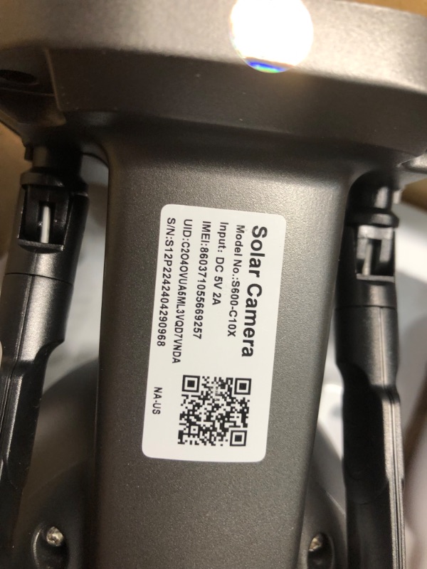 Photo 3 of ***USED - LIKELY MISSING PARTS - UNABLE TO VERIFY FUNCTIONALITY***
SOLIOM® Security Cameras Wireless Outdoor, 5MP 2.4G Wi-Fi Security Camera with 10X Optical Zoom, Battery and Solar Powered, Human Detection, Auto Tracking, and Spotlight Color Night Vision