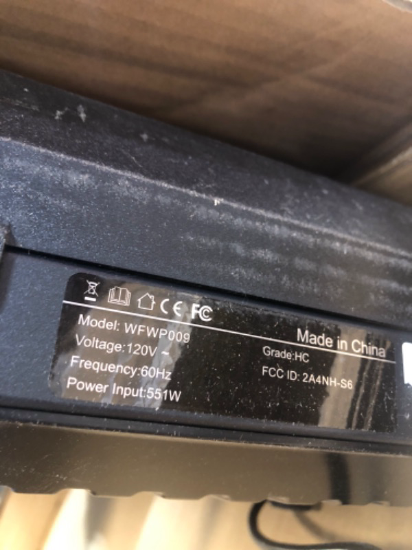 Photo 4 of **PARTS ONLY** NON REFUNDABLE** READ NOTES
Walking Pad with Incline, Walking Pad Treadmill 300lb Capacity, [Voice Control]  Black Red