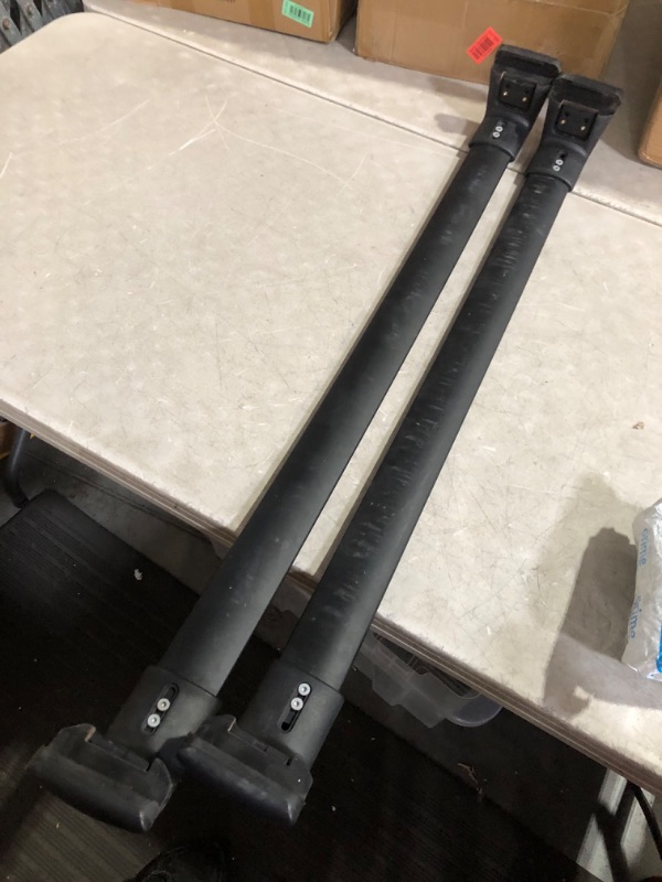 Photo 4 of ***HEAIVLY USED - MISSING HARDWARE - NO PACKAGING - SEE PICTURES***
BRIGHTLINES Anti-Theft Crossbars Roof Racks Compatible with 2022 2023 2024 Hyundai Tucson for Kayak Luggage ski Bike Carrier (Including Models with Panoramic sunroof) 2022 Up