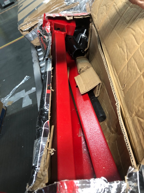 Photo 1 of BIG RED T23401 Torin Steel Rotating Engine Stand with 360 Degree Rotating Head: 3/8 Ton (750 lb) Capacity, Red