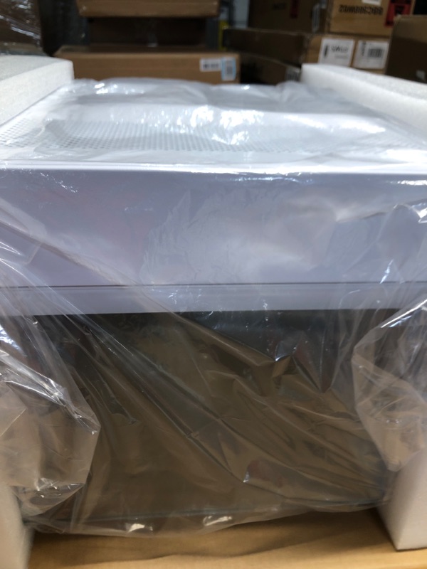 Photo 1 of KEDIERS ATX PC Case,6 PWM ARGB Fans Pre-Installed,White ATX Computer Case,C690