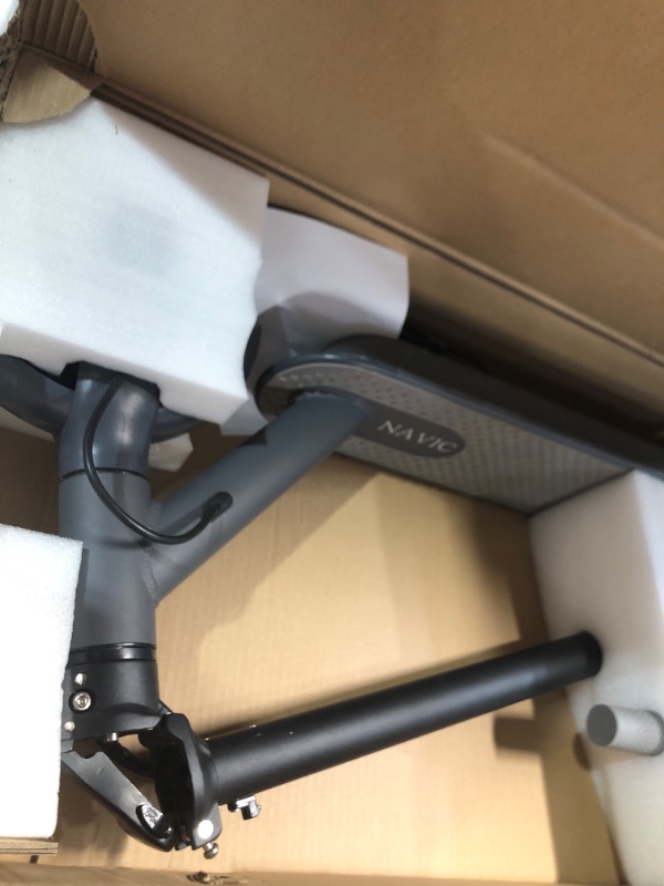 Photo 3 of ***USED - GIVES OFF AN E2 ERROR CODE - UNABLE TO TROUBLESHOOT***
NAVIC T5 Electric Scooter, Up to 19 Miles Range, 19 Mph Folding Commute Electric Scooter for Adults with 8.5" Solid Tires, Dual Braking System and App Control