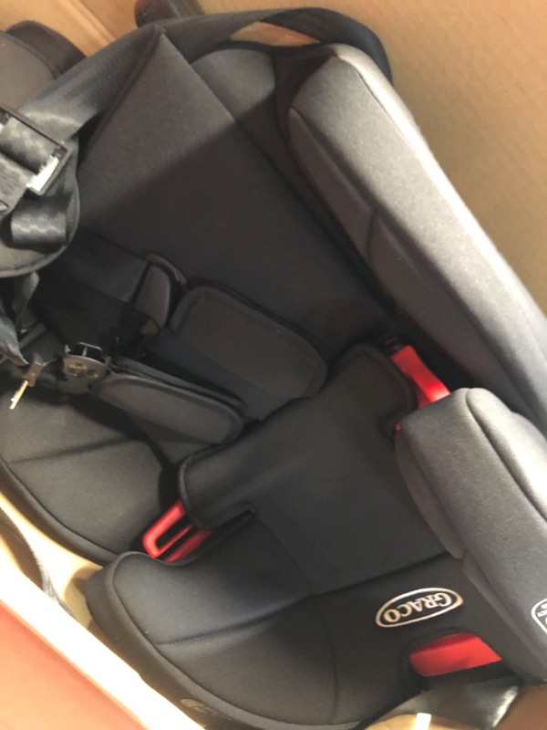 Photo 2 of **MANUFACTURED: 2023-12**  Graco Tranzitions 3 in 1 Harness Booster Seat, Proof Tranzitions Black