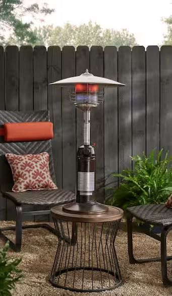 Photo 1 of ***NON-REFUNDABLE**NO RETURNS**SOLD AS IS***SEE NOTES* 11,000 BTU Powder Coated Bronze Tabletop Propane Patio Heater
