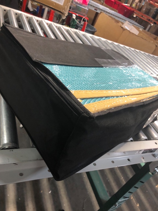 Photo 1 of Anidaroel Ombre Camping Rug for Outside RV, 8x10ft Waterproof Outdoor Rug for Patio Clearance, Reversible Plastic Straw Outside Area Rug for Deck, Camper, Backyard, Picnic, Beach Orange/Blue 8'x10'