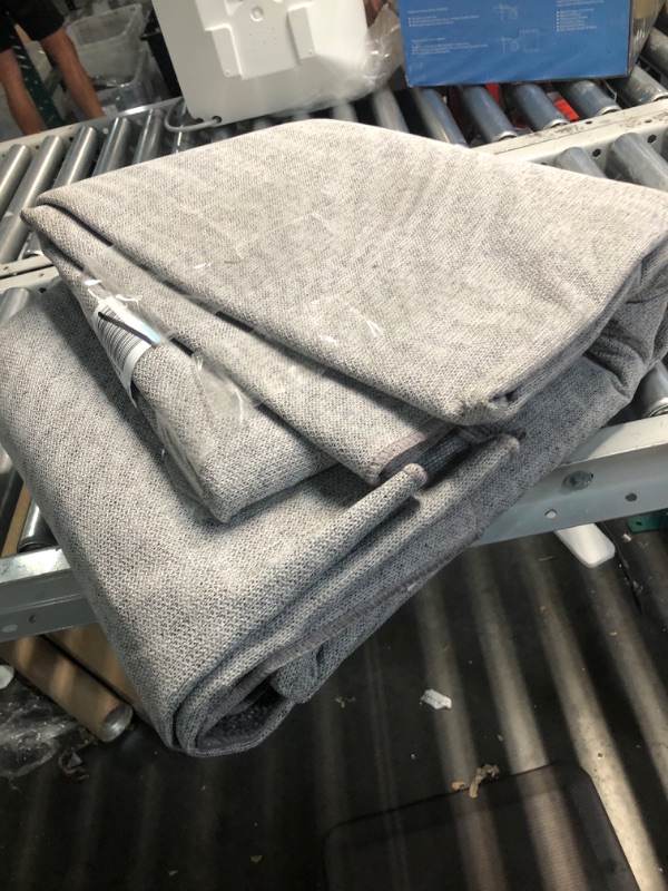 Photo 1 of GAOMON 9x12 Area Rug Modern Solid Weaving Textured Machine Washable Area Rug for Living Room Bedroom Farmhouse Non-Slip Stain Resistant Accent Rug Carpet for Home Floor Decoration, Dark Grey 9 x 12 Feet Dark Grey