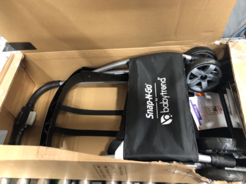 Photo 1 of Baby Trend Snap-N-Go EX Universal Infant Car Seat Carrier Black Snap-N-Go Ex