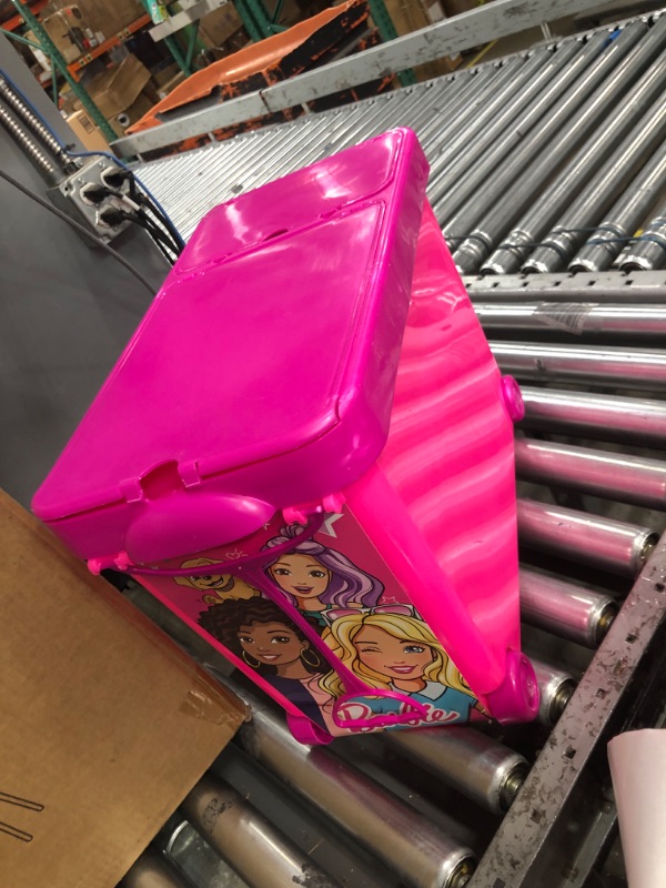 Photo 2 of barbie storage box with wheels