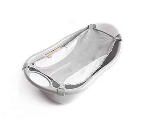 Photo 1 of Baby Basics Infant Bath Tub, Includes Air Mesh Sling, Adjustable As Your Baby
