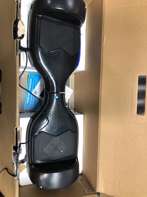 Photo 2 of *PARTS ONLY* Hover-1 Helix Electric Hoverboard | 7MPH Top Speed, 4 Mile Range, 6HR Full-Charge, Built-in Bluetooth Speaker, Rider Modes: Beginner to Expert Hoverboard Black