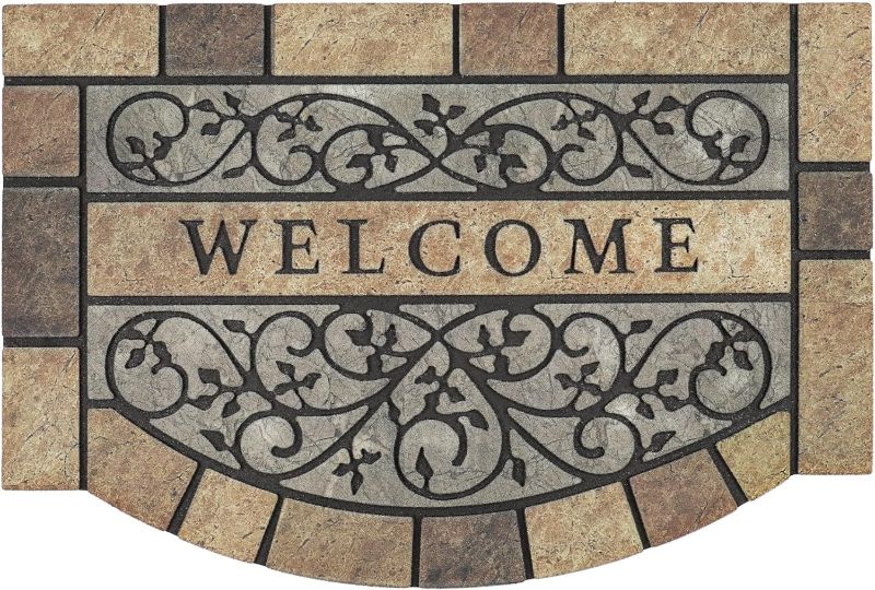 Photo 1 of 24 * 36" Heavy Duty Welcome Mats Outdoor No Slip Rubber Outdoor Mats for Home Entrance
