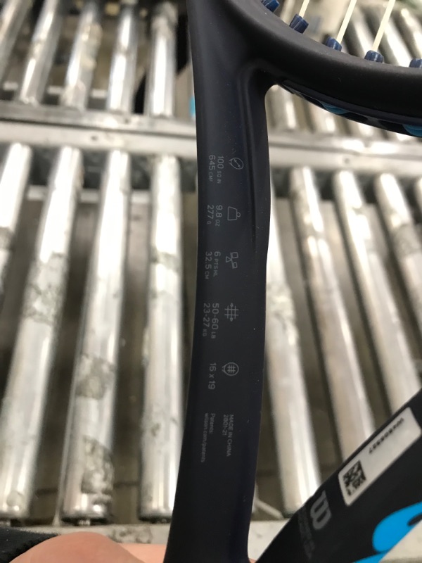 Photo 1 of Wilson Ultra 100L V2 Adult Performance Tennis Rackets Grip Size 0 - 4" BLUE/NAVY