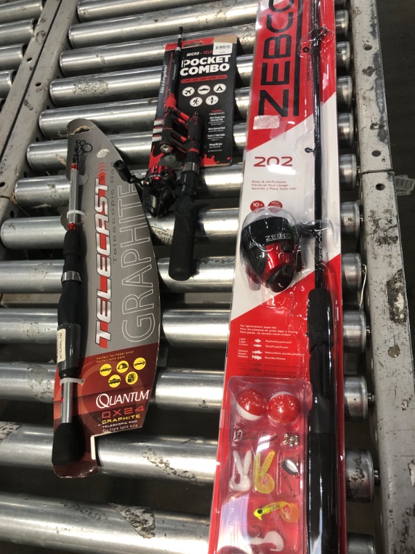 Photo 1 of 3 MISC fishing rods 