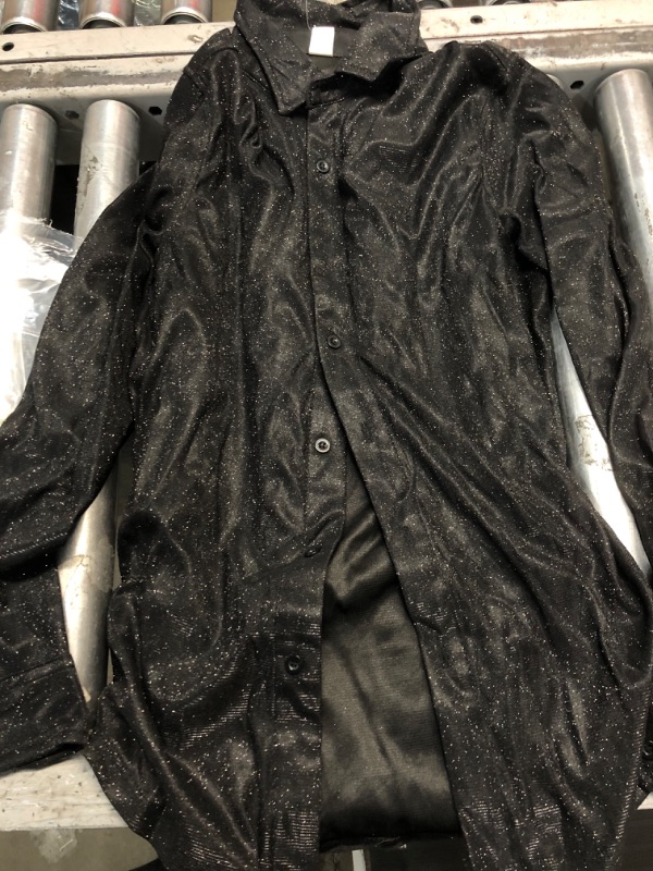 Photo 1 of Black glittery long sleeve