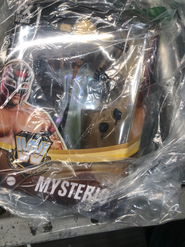 Photo 2 of WWE Rey Mysterio Elite Collection True FX Series 16 Legends Action Figure