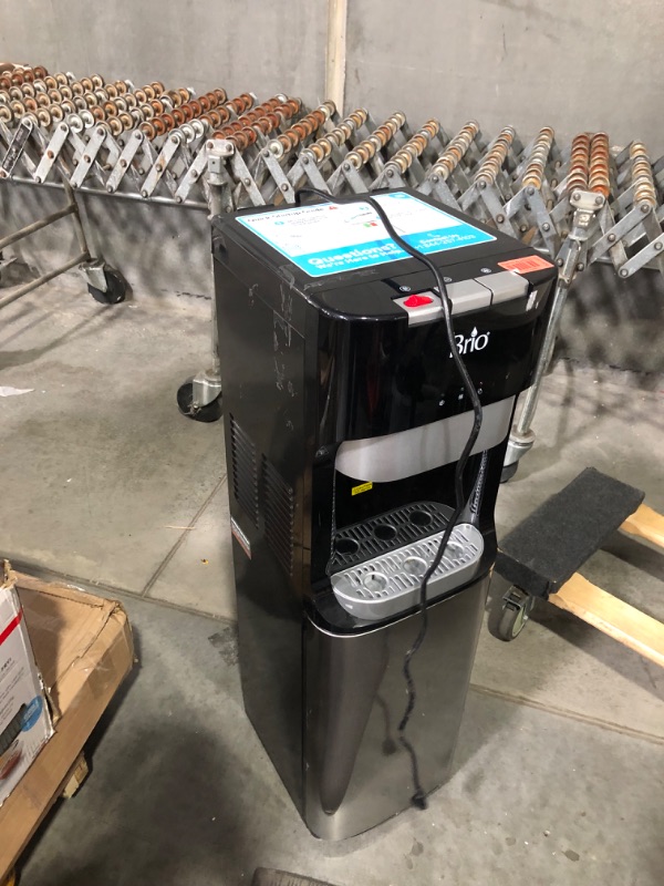 Photo 8 of ***NONREFUNDABLE - NOT FUNCTIONAL - FOR PARTS ONLY - SEE COMMENTS***
Brio Bottom Loading Water Cooler Water Dispenser – Essential Series - 3 Temperature Settings - Hot, Cold & Cool Water - UL/Energy Star Approved