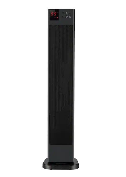 Photo 1 of 30 in. 1500-Watt Digital Tower Ceramic Heater
