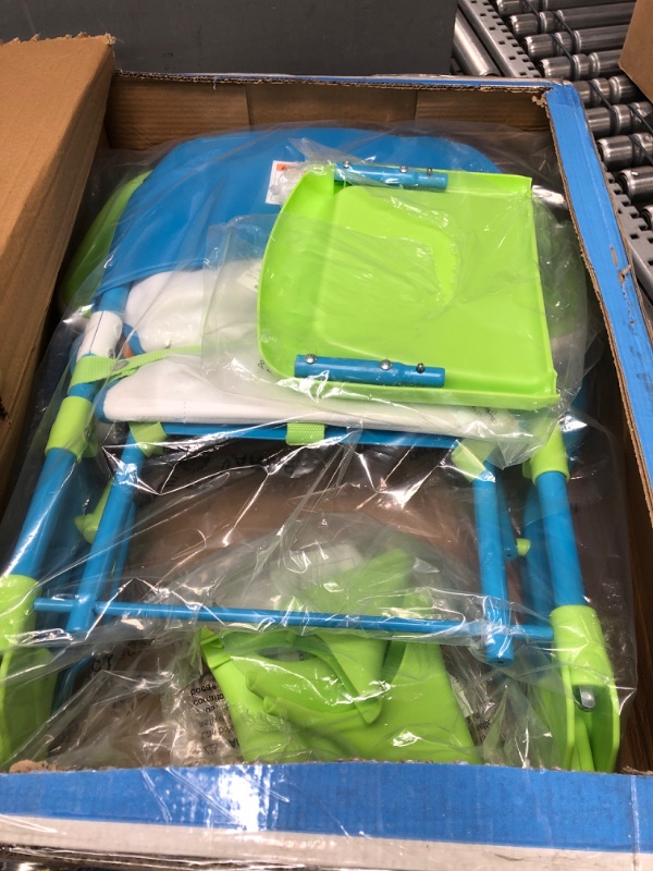 Photo 1 of Cosco Simple Fold Deluxe High Chair with 3-Position Tray (Monster Syd)