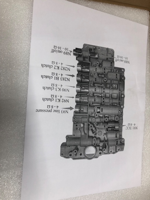 Photo 3 of 09D TR60SN Transmission Valve Body with Solenoid Fit for Audi Q7 VW Touareg 09D325039A
