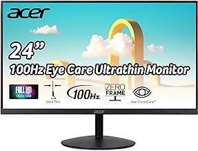 Photo 1 of Acer SB242Y Hbi 23.8" Full HD (1920 x 1080) Zero-Frame Gaming Office Monitor