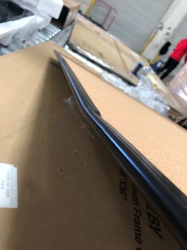 Photo 1 of BENT BOARD; DENTED FRAME Board2by Cork Board Bulletin Board 48 x 36