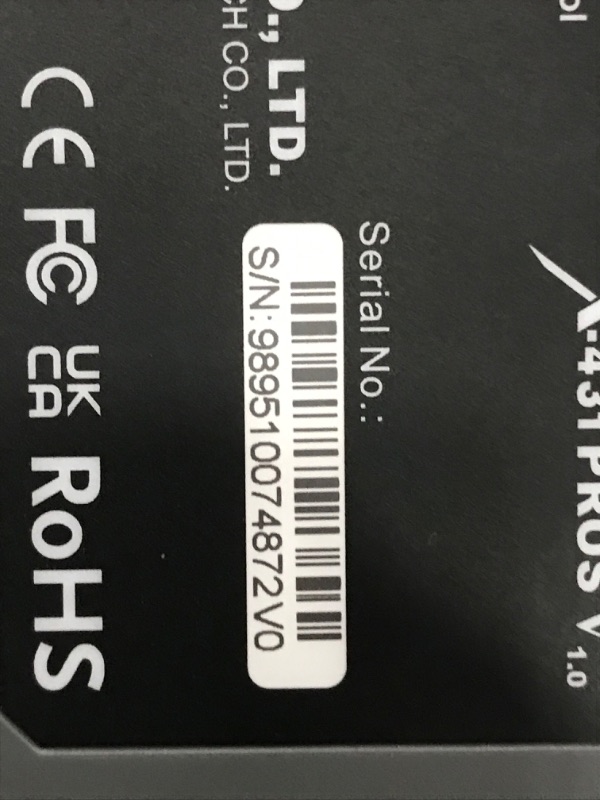 Photo 12 of *** PARTS ONLY ***
(see notes about functionality)
X431 PROS V1.0 OE-Level Full System Diagnostic Tool Support Guided Functions