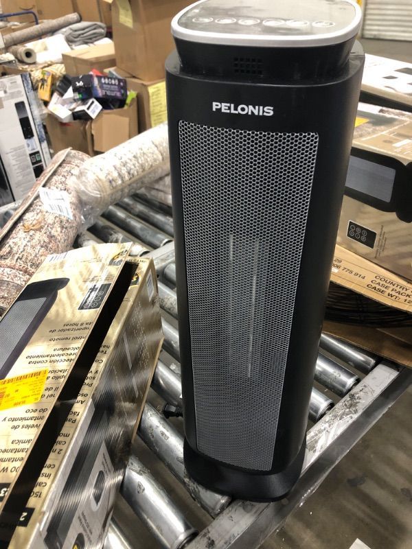 Photo 1 of 23 in. 1500-Watt Digital Tower Ceramic Heater
