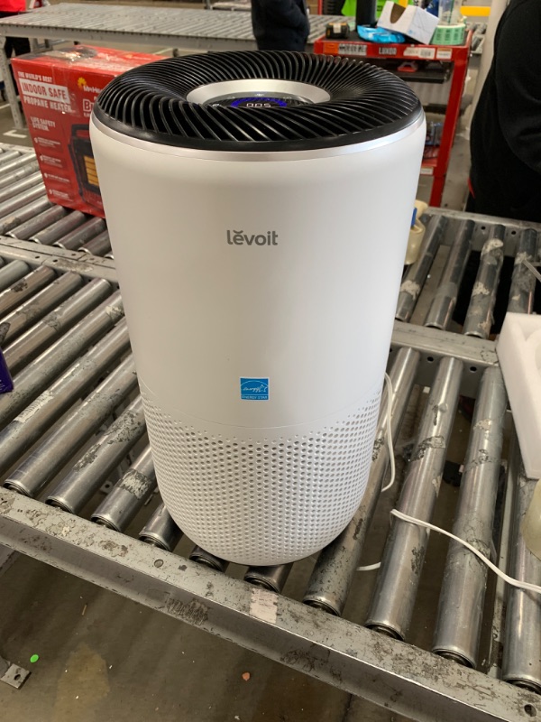 Photo 2 of ***HEAVILY USED AND DIRTY - POWERS ON - UNABLE TO TEST FURTHER***
Levoit PlasmaPro 400S Smart True HEPA Air Purifier, White