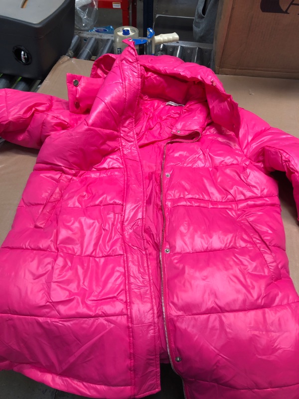 Photo 1 of GRACE KARIN Long Winter Coats for Women Plus Size Long Puffer Coat With Removable Hood
