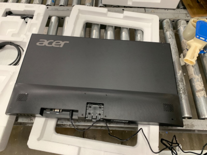 Photo 1 of Acer SB272 EBI 27" Full HD (1920 x 1080) IPS Gaming Office Monitor | Ultra-Thin Stylish Design | 100Hz | 1ms (VRB) | HDMI & VGA Ports Full HD USB Streaming 2MP Webcam