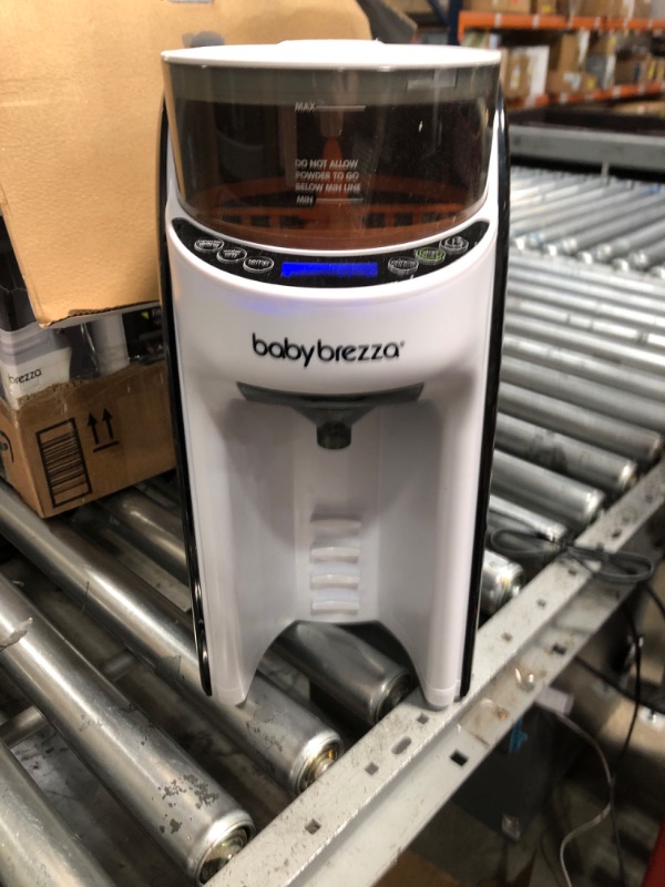 Photo 2 of Baby Brezza New and Improved Formula Pro Advanced Formula Dispenser Machine - Automatically Mix a Warm Formula Bottle Instantly - Easily Make Bottle with Automatic Powder Blending, White