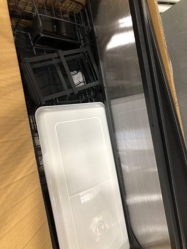 Photo 1 of Adjustable (28.34"-31.49") 3 Tier Over The Sink Dish Drying Rack with Cover Large Dish Rack Drainer for Kitchen Storage Counter Above Sink Dish Rack Black