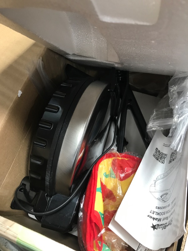 Photo 2 of 10inch Roti Maker by StarBlue with FREE Roti Warmer - The automatic Stainless Steel Non-Stick Electric machine to make Indian style Chapati, Tortilla, Roti AC 110V 50/60Hz 1200W SB-SW2093