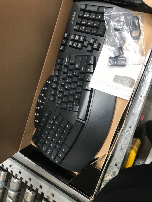 Photo 2 of Wireless Ergonomic Keyboard with Gel Wrist Rest Bundle